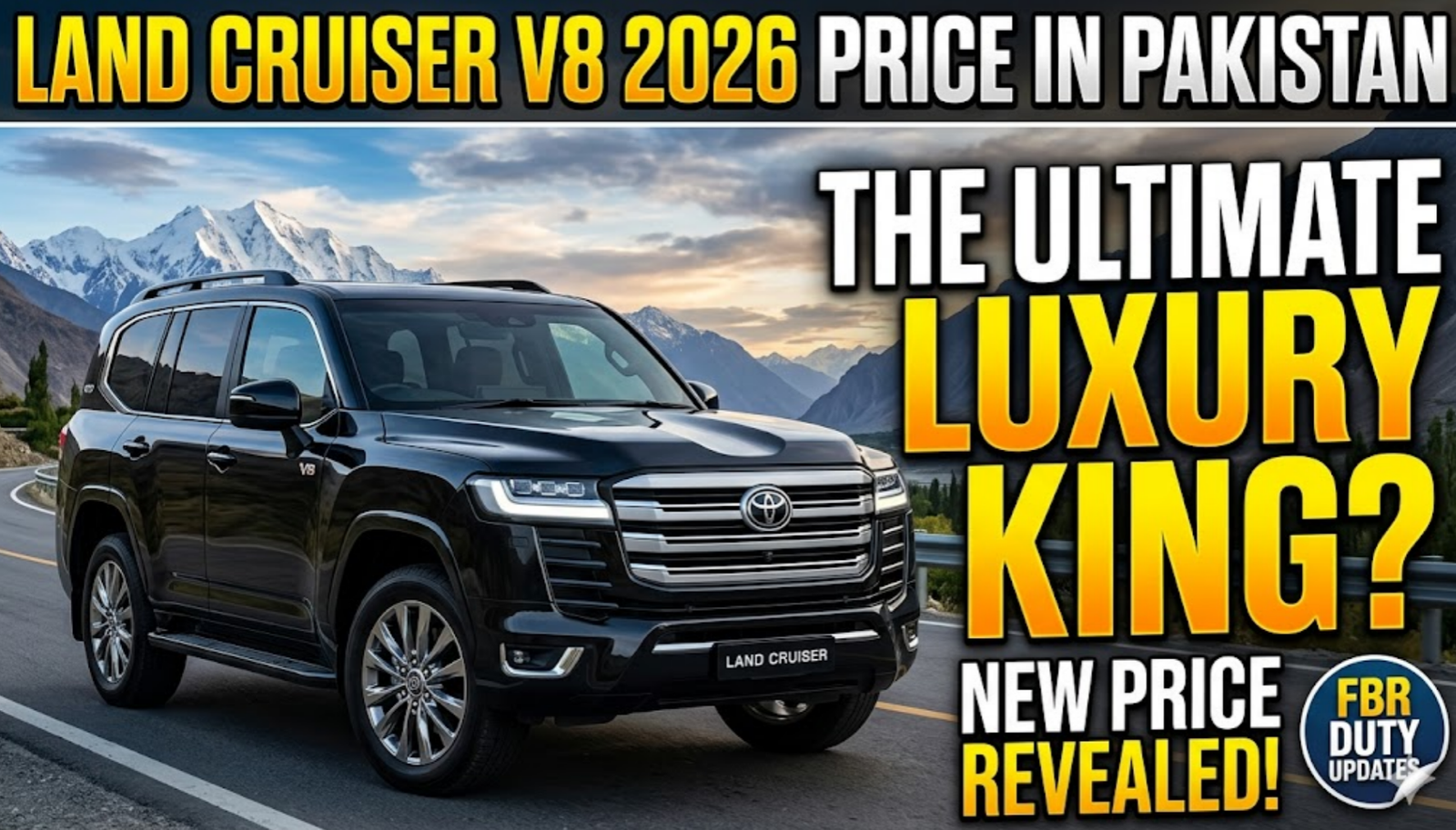 Land Cruiser V8 2026