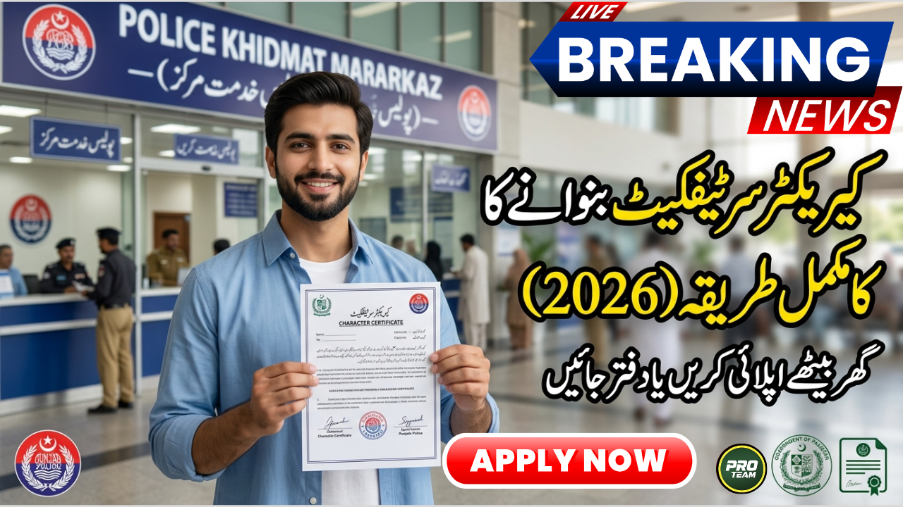 Character Certificate Pakistan